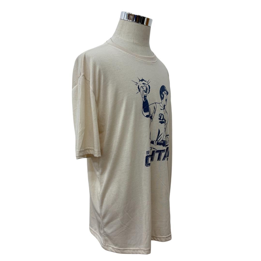 ★美品 Dodgers ドジャーズ 大谷翔平 プリントTシャツ XL 半袖