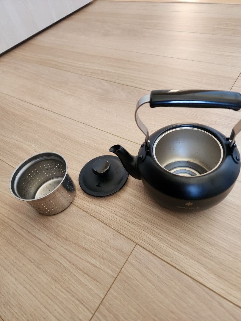 スノーピーク　急須　クラシック0.7 マットブラック PG-160　キャンプ