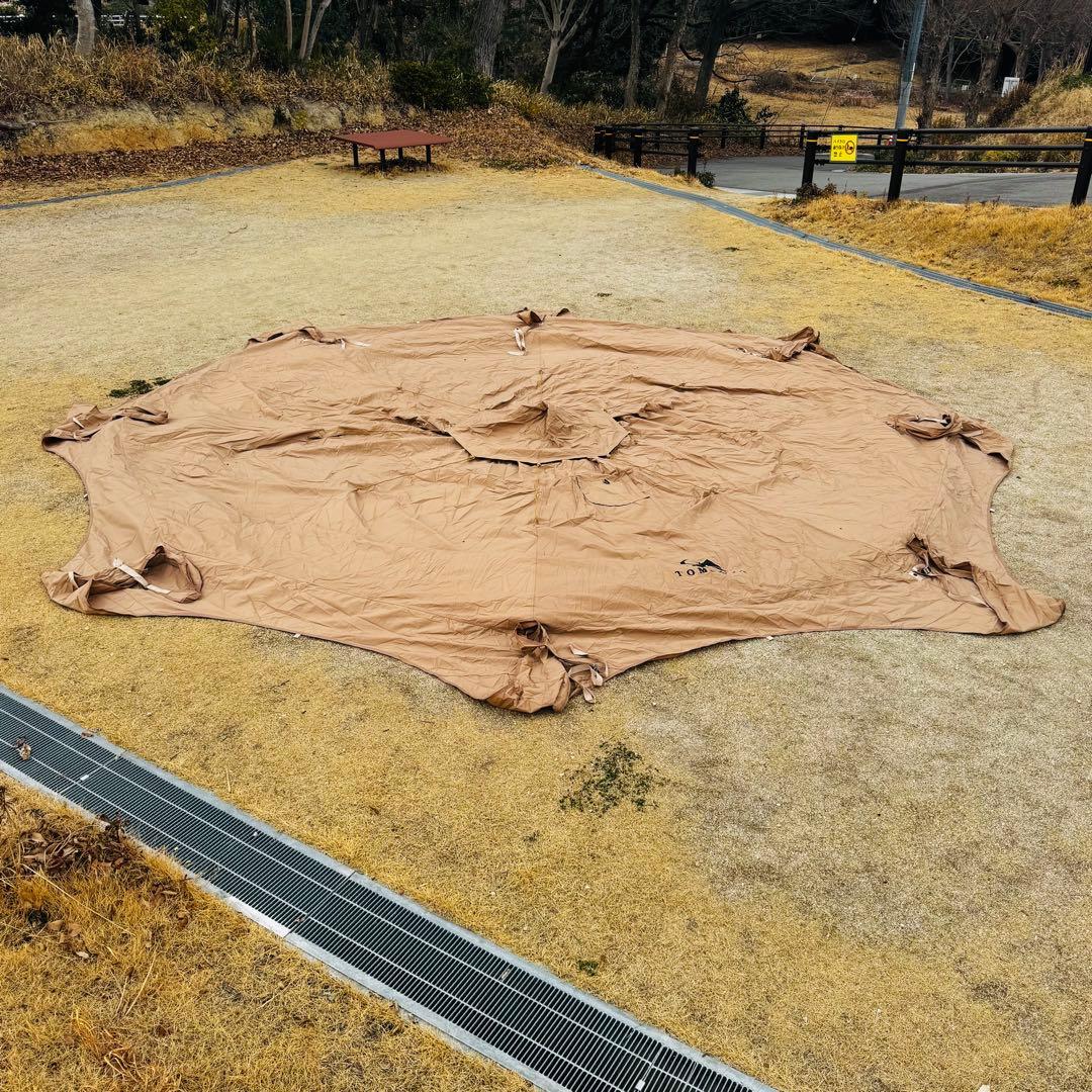 TOMOUNT ベルテント 5m ブラウン
