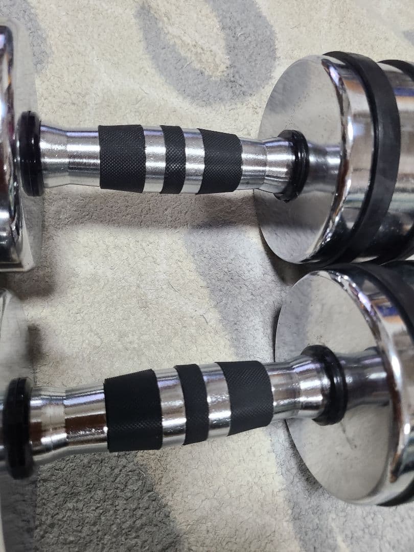 クロームダンベル 9kg × 2個セット コアブレード 筋トレ　 トレーニング