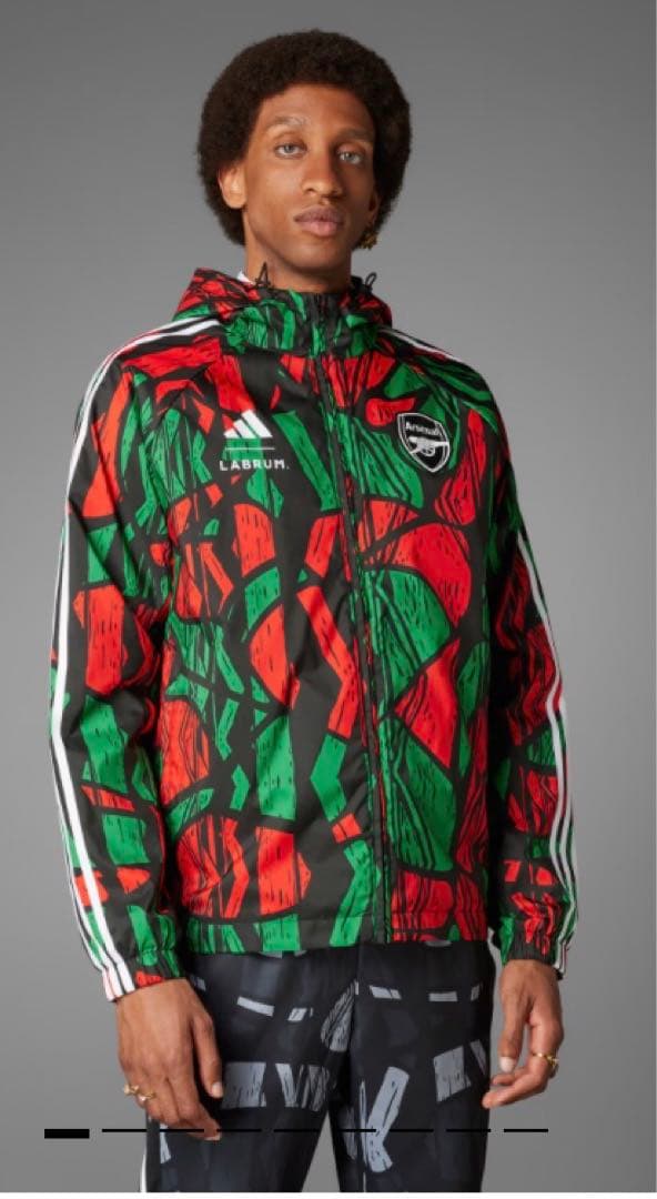 adidas × LABRUM アーセナル ウインドブレーカー Lサイズ 完売品