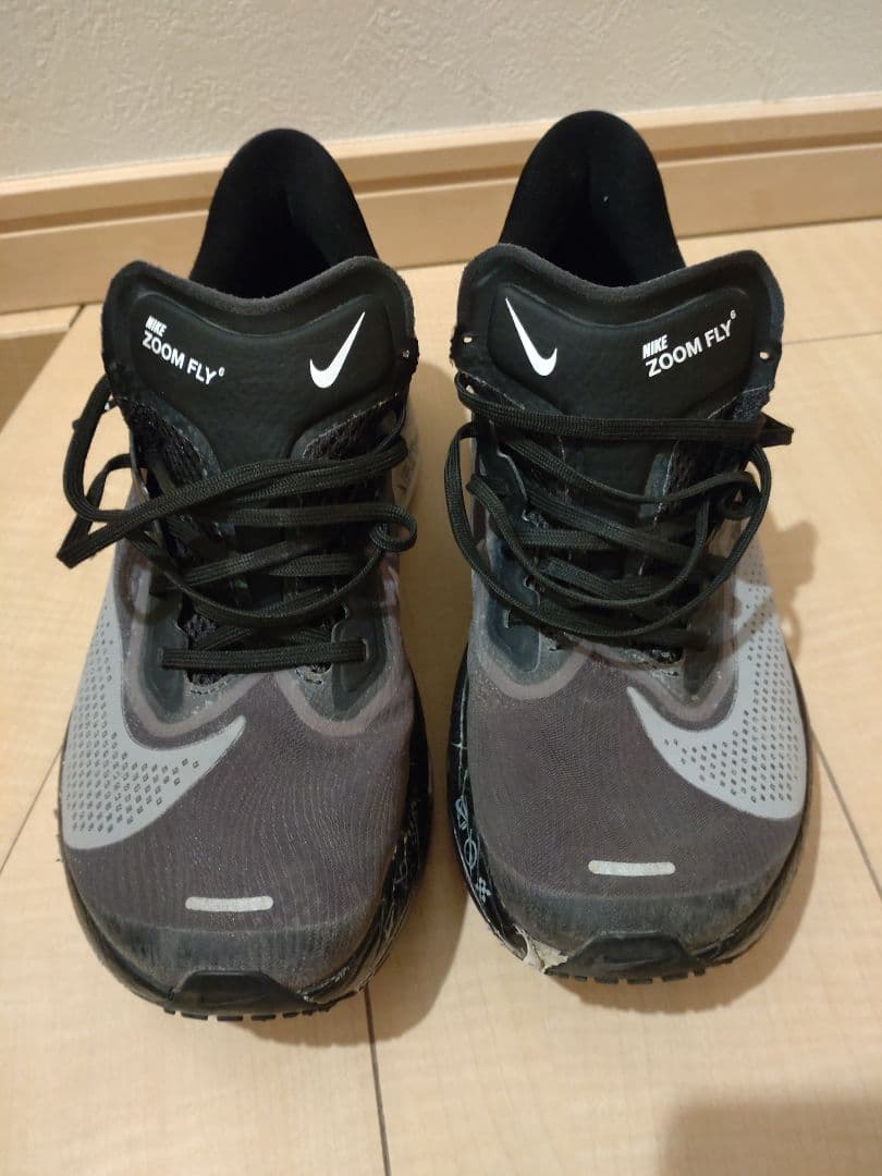 NIKE ナイキ ZOOM FLY 6 ズームフライブラック 25cm