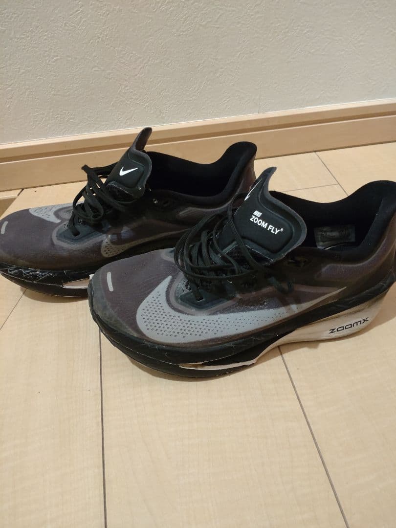 NIKE ナイキ ZOOM FLY 6 ズームフライブラック 25cm