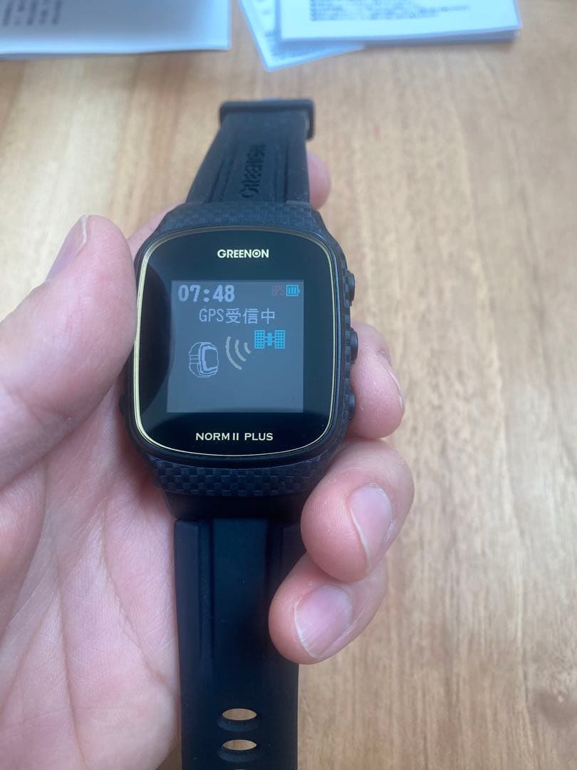 美品 GreenOn グリーンオン ノルムⅡプラス ブラック 距離計 GPS