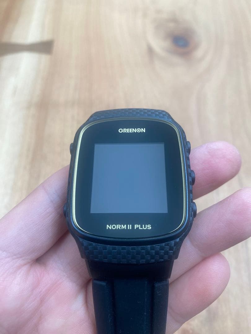 美品 GreenOn グリーンオン ノルムⅡプラス ブラック 距離計 GPS