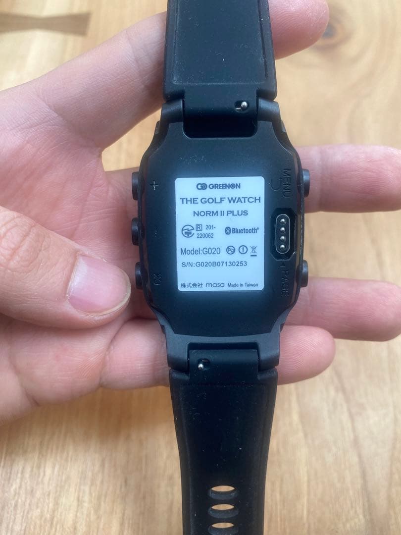 美品 GreenOn グリーンオン ノルムⅡプラス ブラック 距離計 GPS