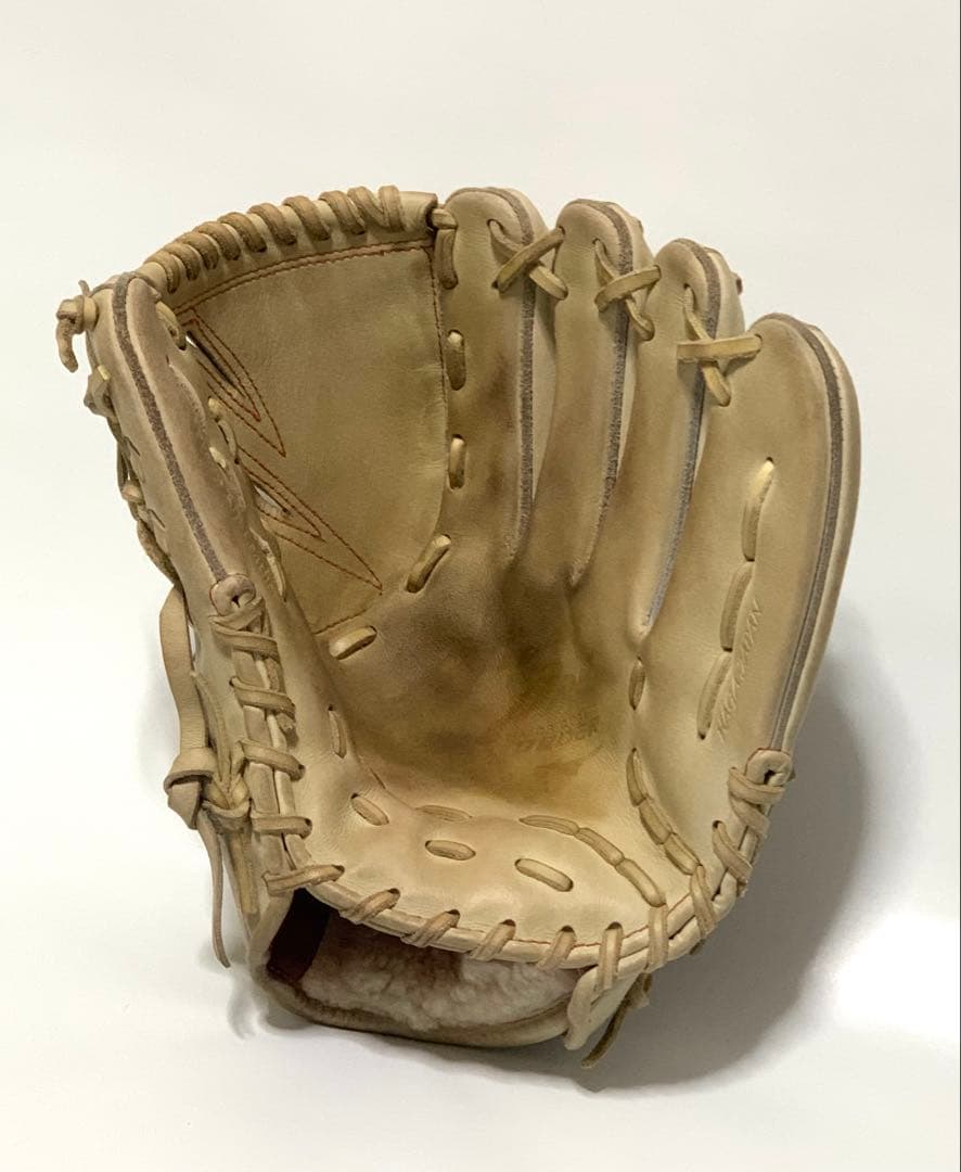 ミズノプロ波賀ジャパン硬式オーダー投手Prexy Kip Leather耕作刻印