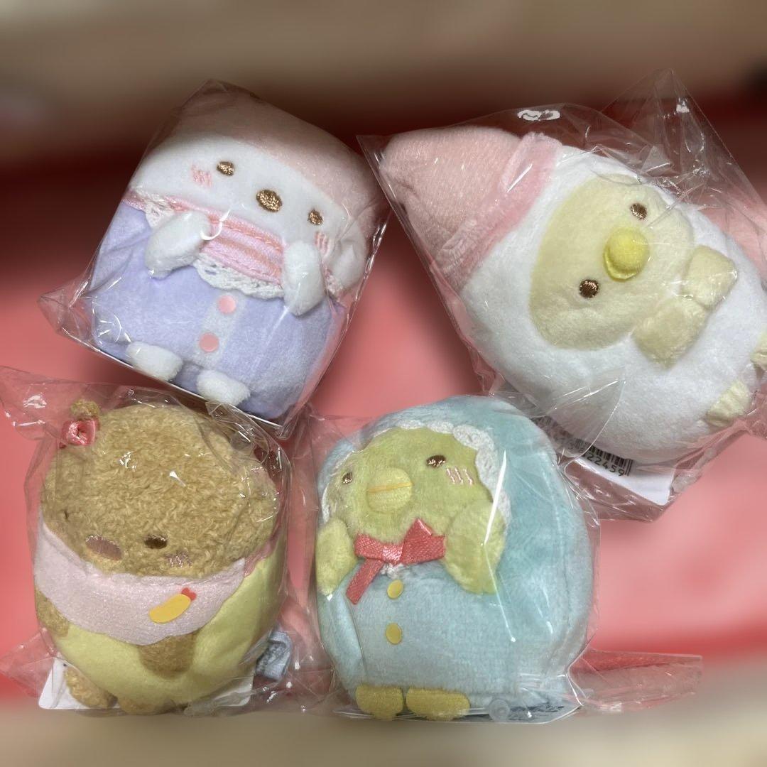 すみっコぐらしベビー　てのりぬいぐるみセット