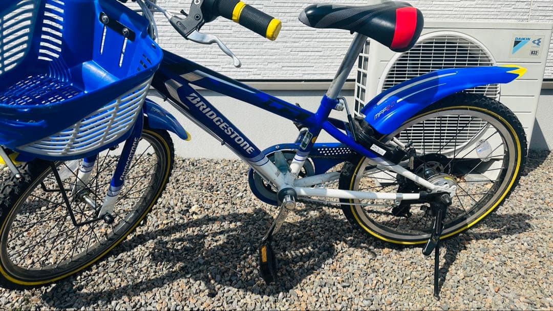 BRIDGESTONE 子供用自転車 青