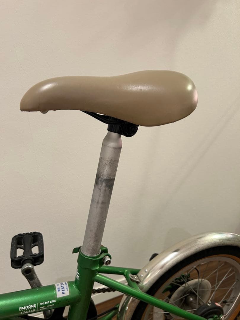 PANTONE UNIVERSE 折りたたみ自転車 グリーン