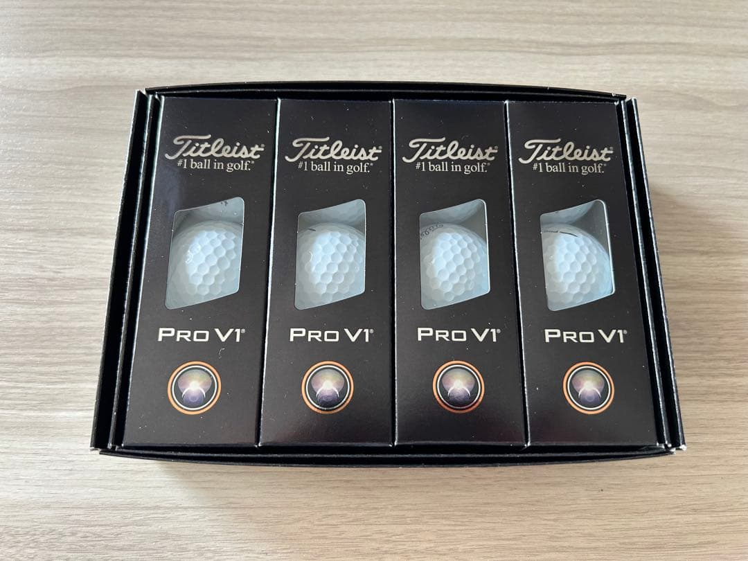 タイトリスト／PRO V1／ホワイト／Wナンバー／2025年モデル／1ダース