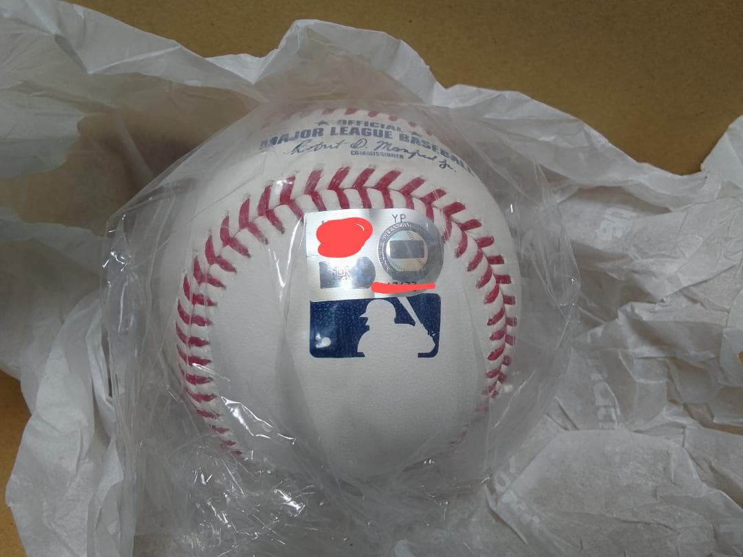 ヤンキース ゲリット・コール 直筆サインボール MLB公式購入 大谷WBC