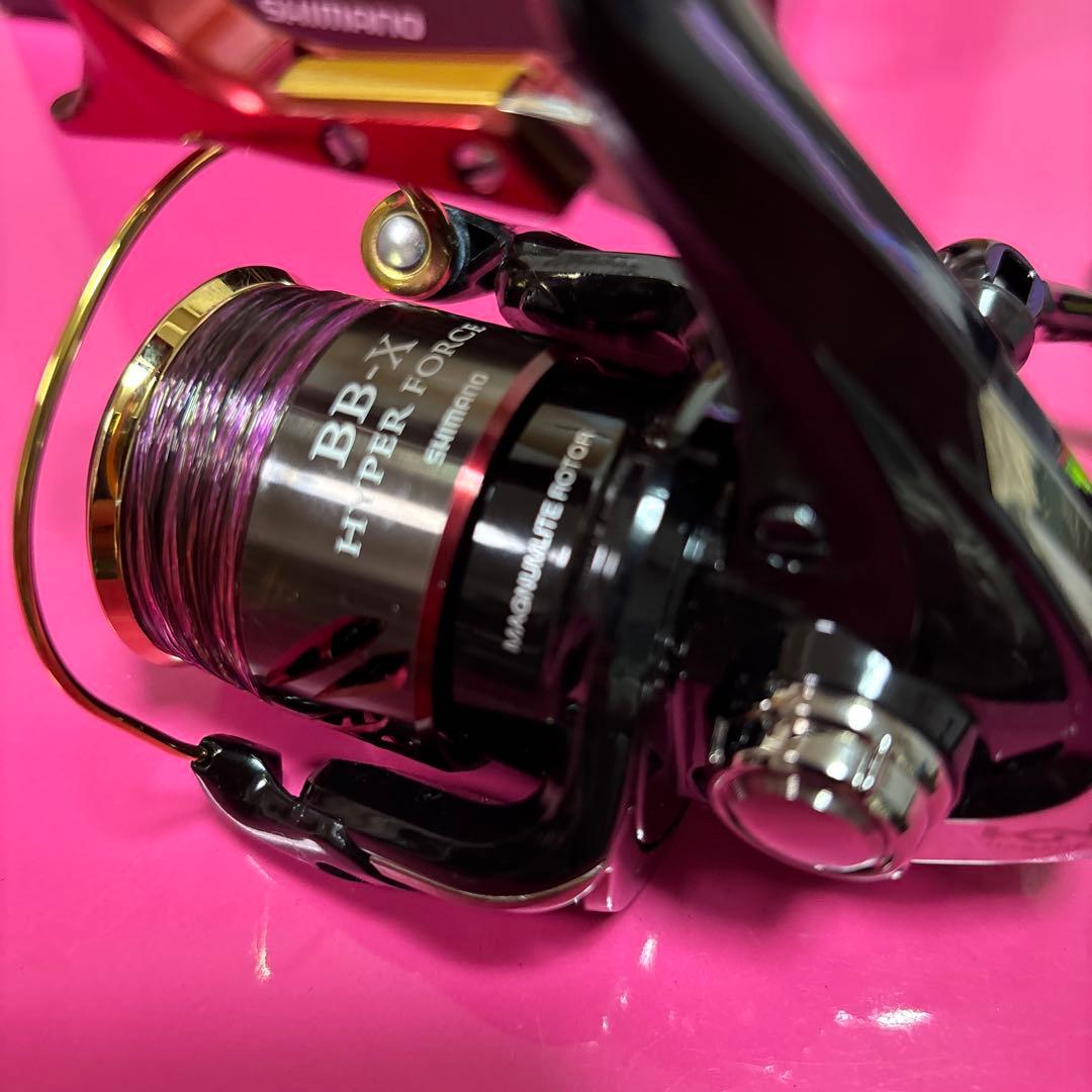 シマノ BB-X ハイパーフォースC2000DXG リール、替えスプール付き