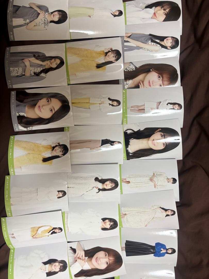 乃木坂46 生写真とタオルアルバムフォルダーセット
