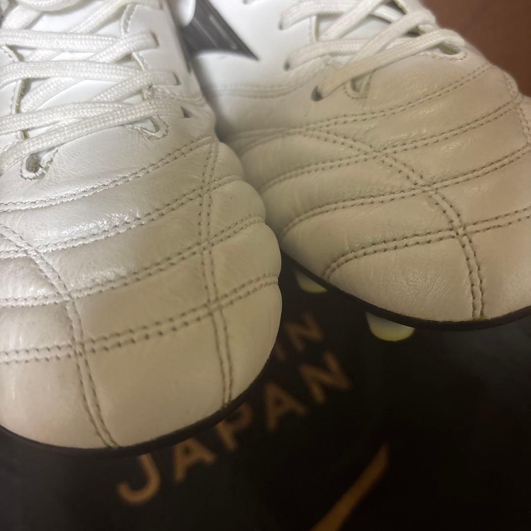 kou57 Mizuno モレリア サッカースパイクホワイト 日本製