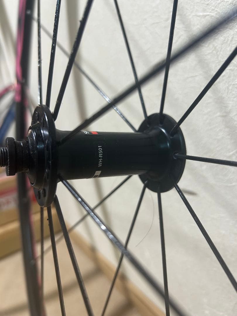 700cホイール　シマノ　R500 WH-R501前後
