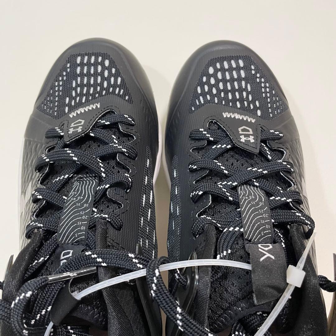 アンダーアーマー 野球 スパイク 25cm UA Yard Low MT 黒