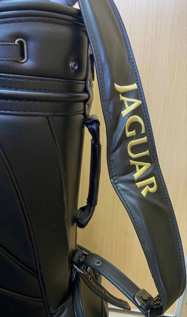 激レア！美品！JAGUAR ジャガー ゴルフキャディバッグ ブラック