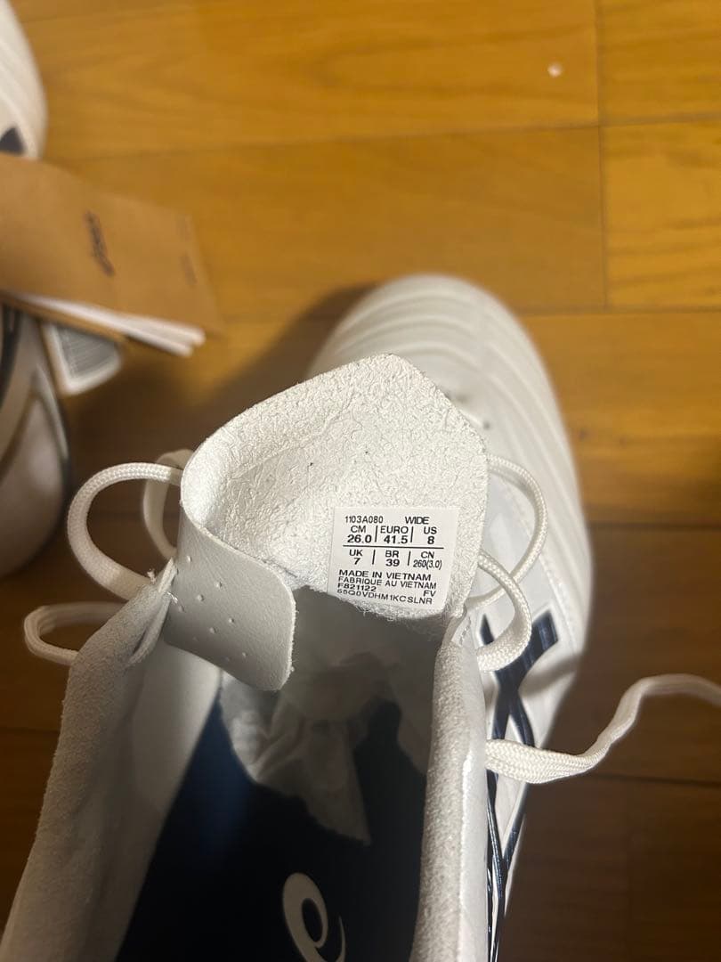 モルジブ　新品！アシックス　asics DSライトワイド　26.0