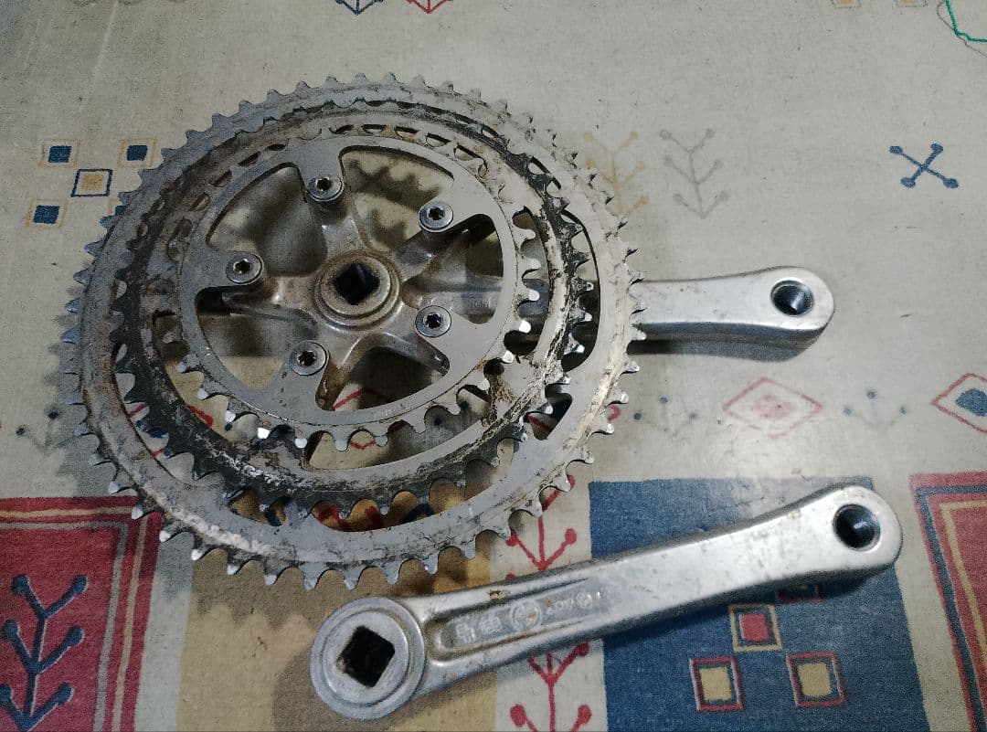 クランクセット SAKAE SX 52/42/32T 165mm