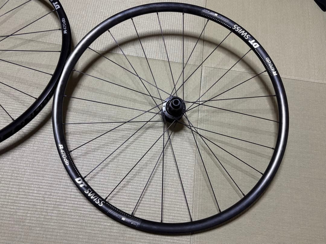 DT SWISS R470 ホイール前後セット