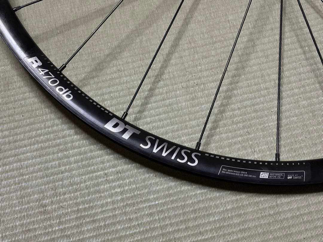 DT SWISS R470 ホイール前後セット