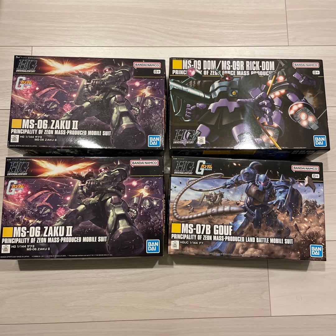 HG ガンプラまとめ売り　バラ売り可能　値下げ交渉可能　宇宙世紀　ベース限定品