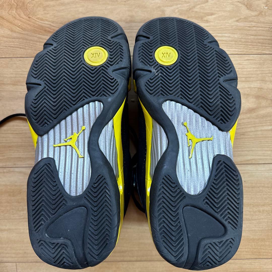 Jordan 14 ブラック/イエロー バスケットシューズ