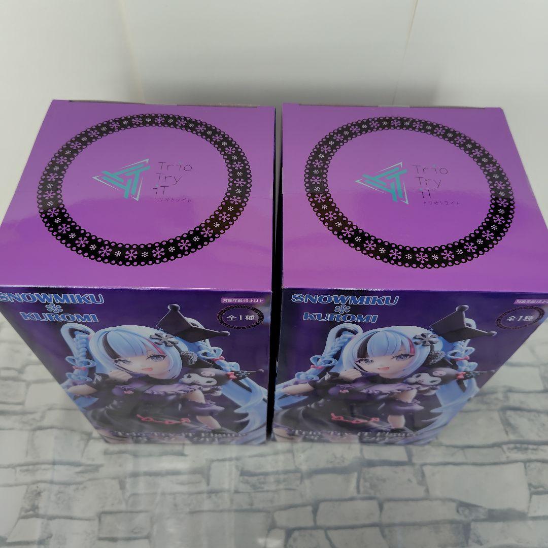 Trio-Try-iT Figure -雪ミク×クロミ- ２体セット