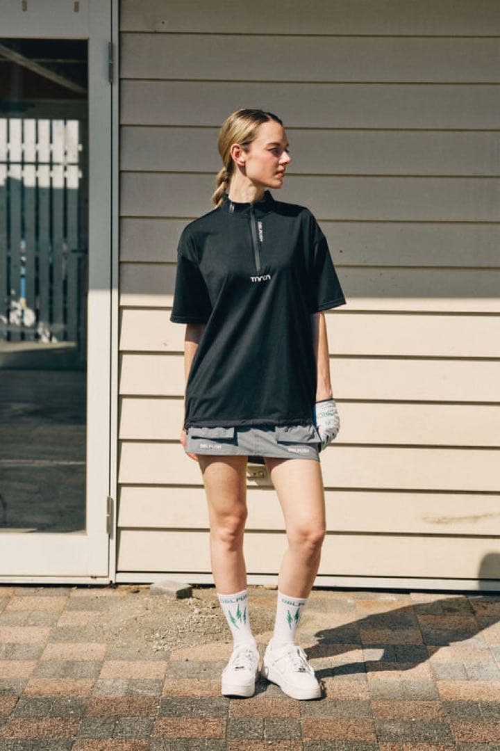 レディースウェア TNRCN WM EVERCORE HALF-ZIP TEE