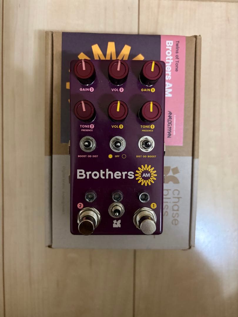 Chase Bliss Brothers AM ギターエフェクター
