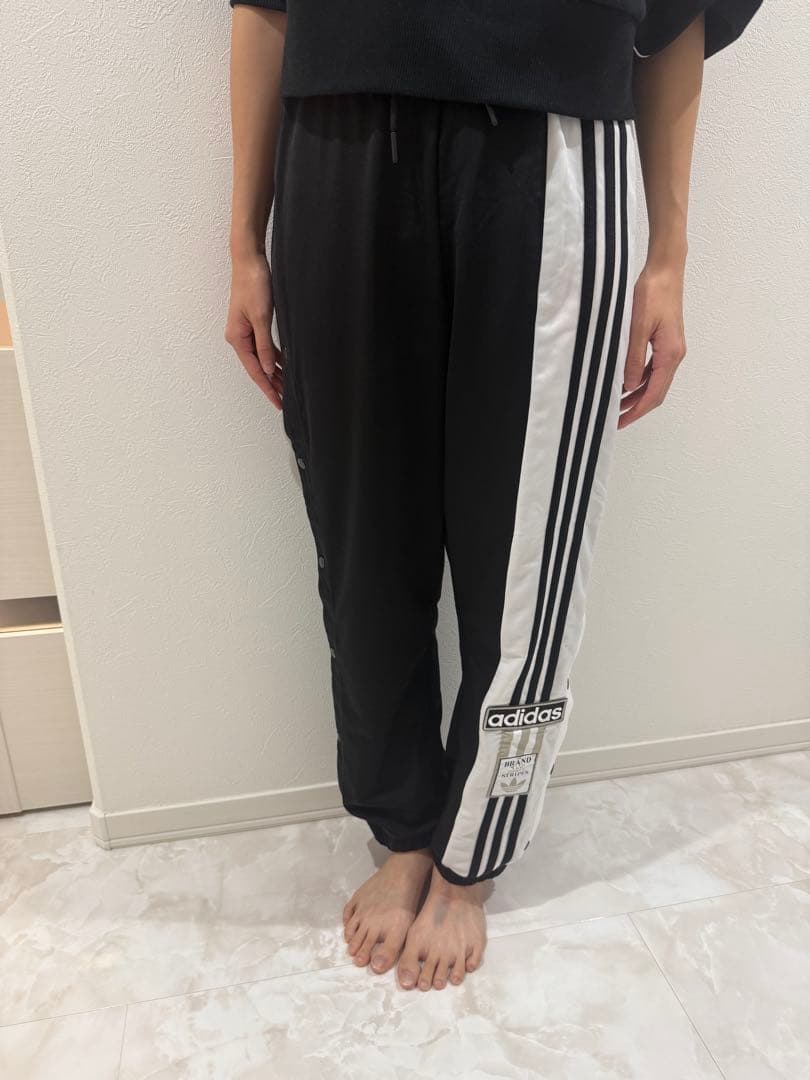 adidas ADIBREAK PANT ブラック/ホワイト