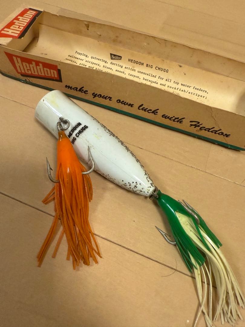 Heddon ビッグチャグ　BIG CHUGG 未使用　箱入り　ビンテージ