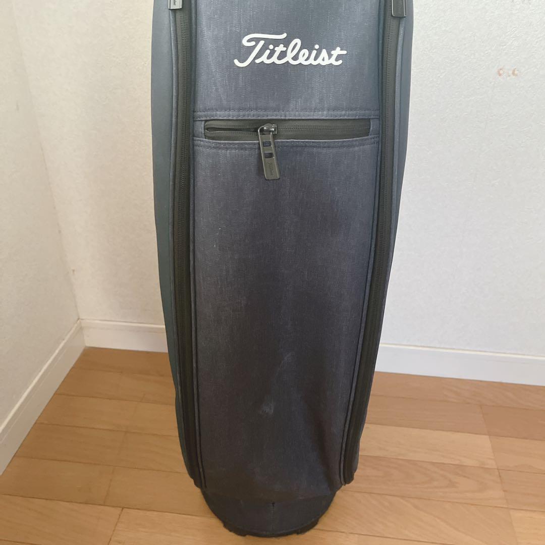 K074 Titleist シンプルアスリート キャディバッグ フード無し
