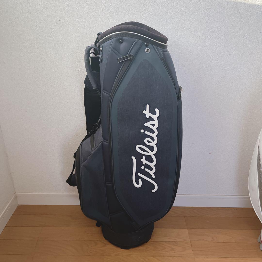 K074 Titleist シンプルアスリート キャディバッグ フード無し
