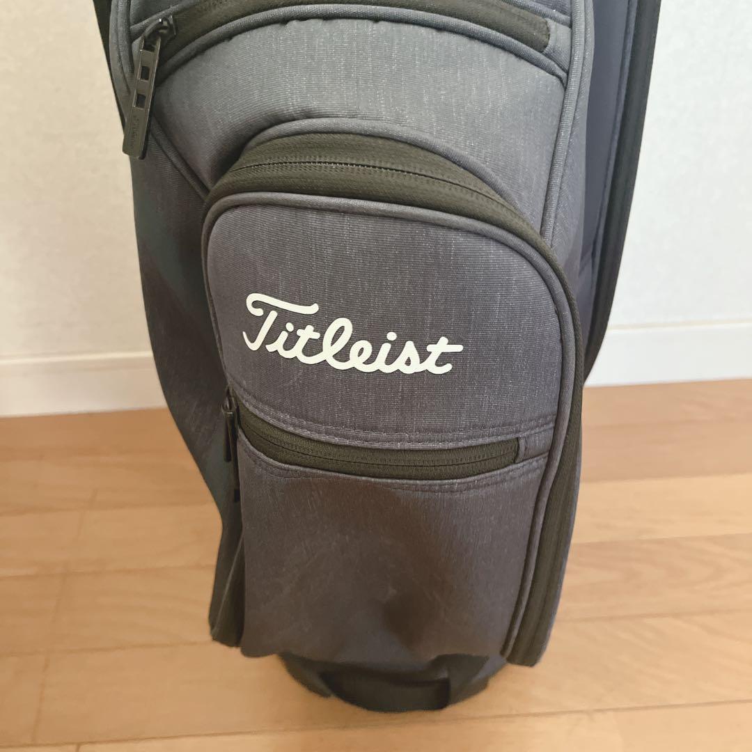 K074 Titleist シンプルアスリート キャディバッグ フード無し
