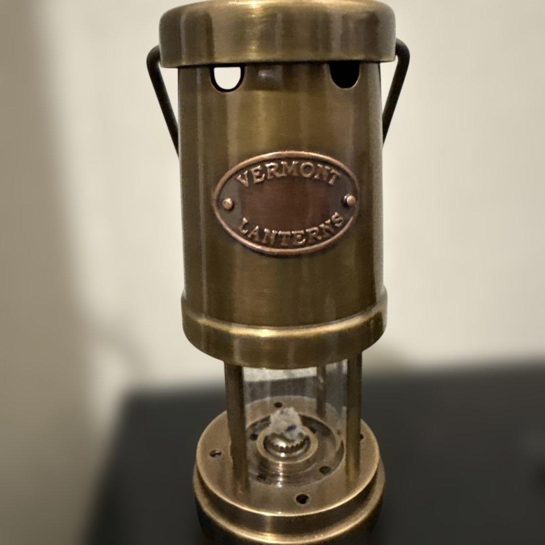 VERMONT ランタン 真鍮製 計量ボトル付き