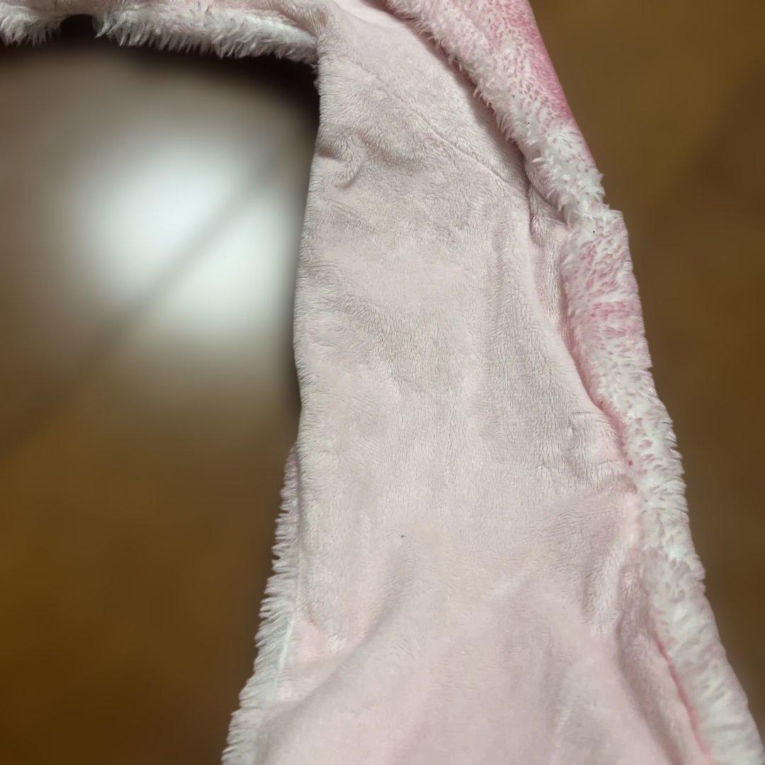 ファンキャップ　マフラー　ミニー　ピンク