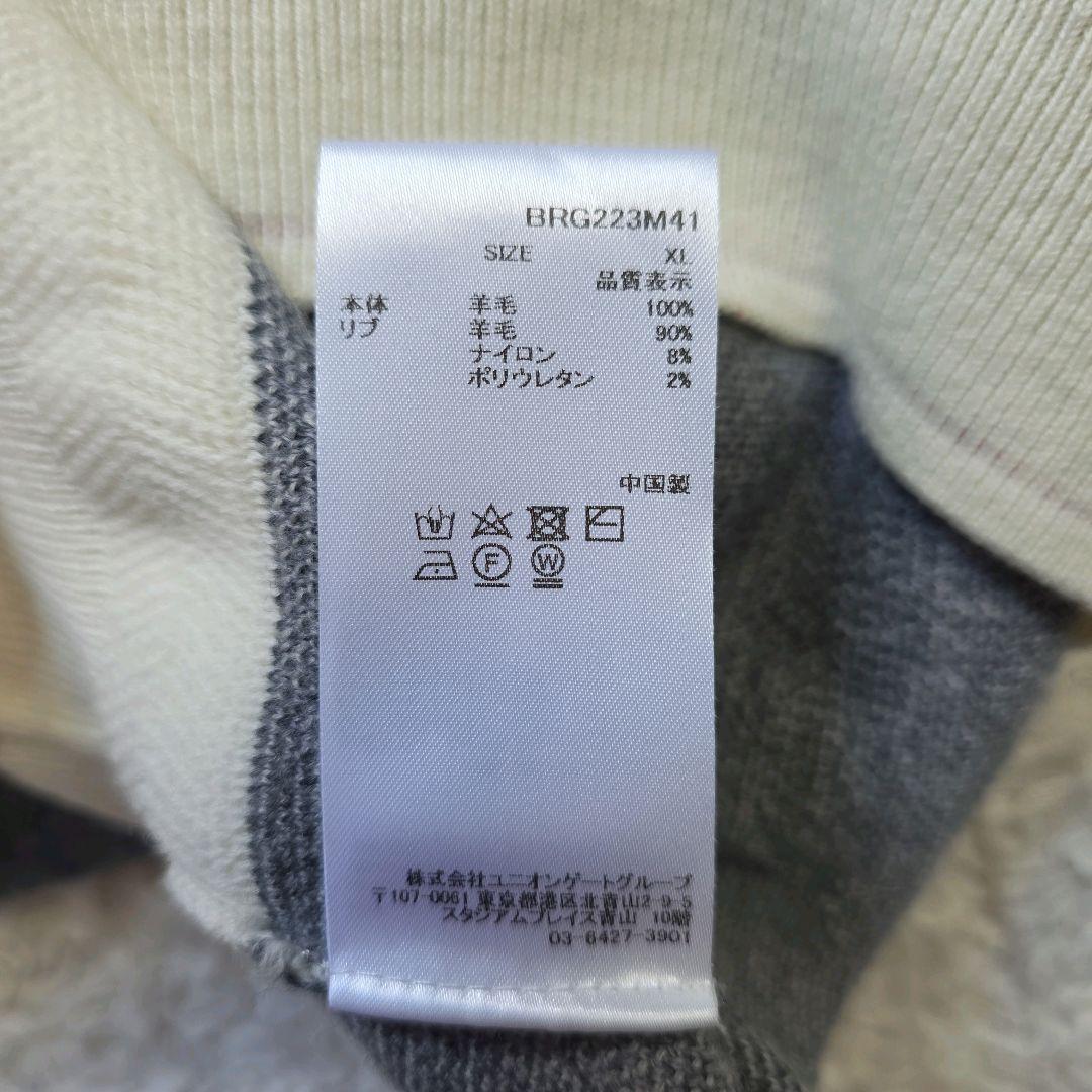 【美品】ブリーフィング セーター カモフラ XL ゴルフウェア