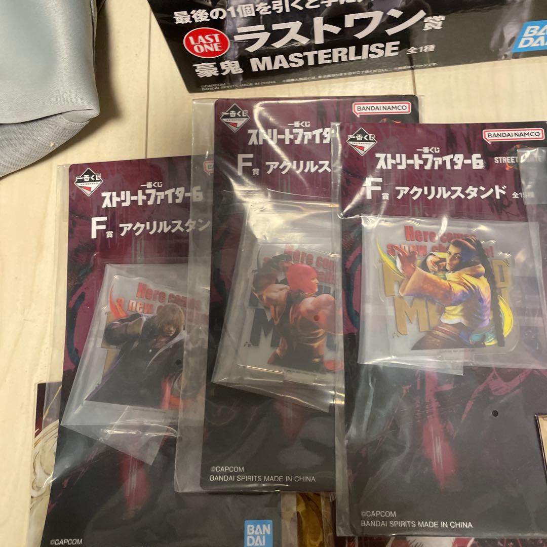 一番くじストリートファイター6 ラストワン賞　豪鬼 B賞　ジュリ　セット