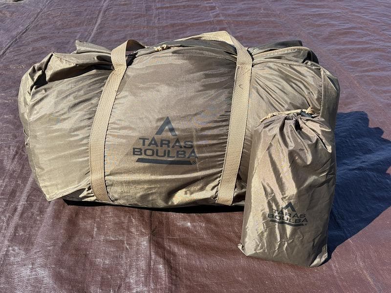 タラスブルバ キャタピラー2ルームシェルター6P グランドシート付き
