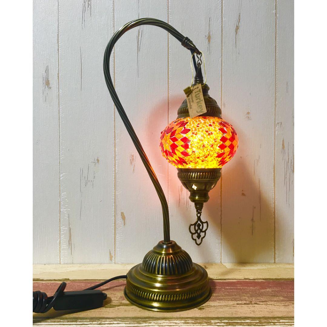 ハンギングランプS　タイプ1　オレンジ　新品　トルコランプ