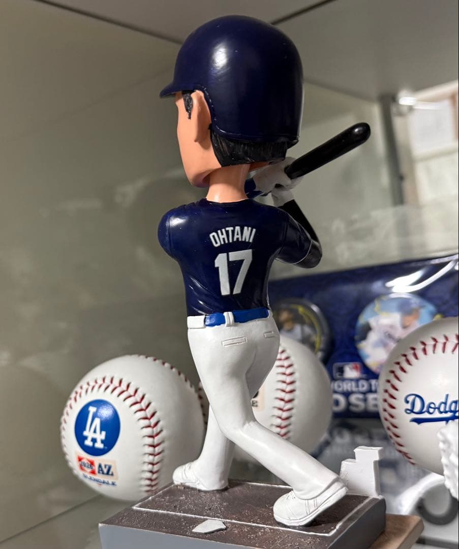 【MLB公式】大谷翔平 ボブルヘッド人形　超希少ブルー！！