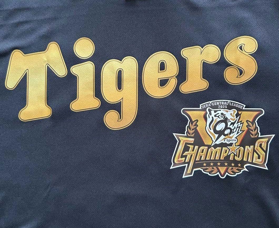 受注生産 阪神タイガース 2025 リーグ優勝背番号Tシャツ 森下翔太 Мサイズ