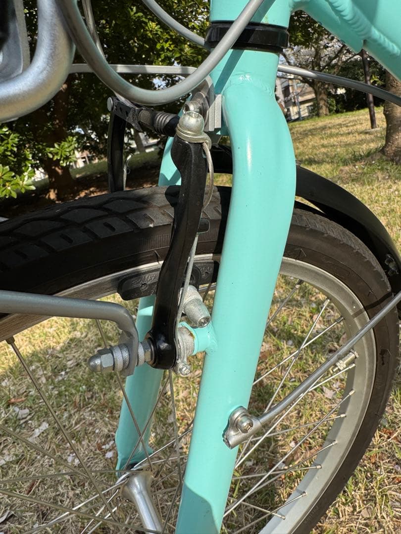子供用自転車 水色 24インチ　コーダーブルーム美品