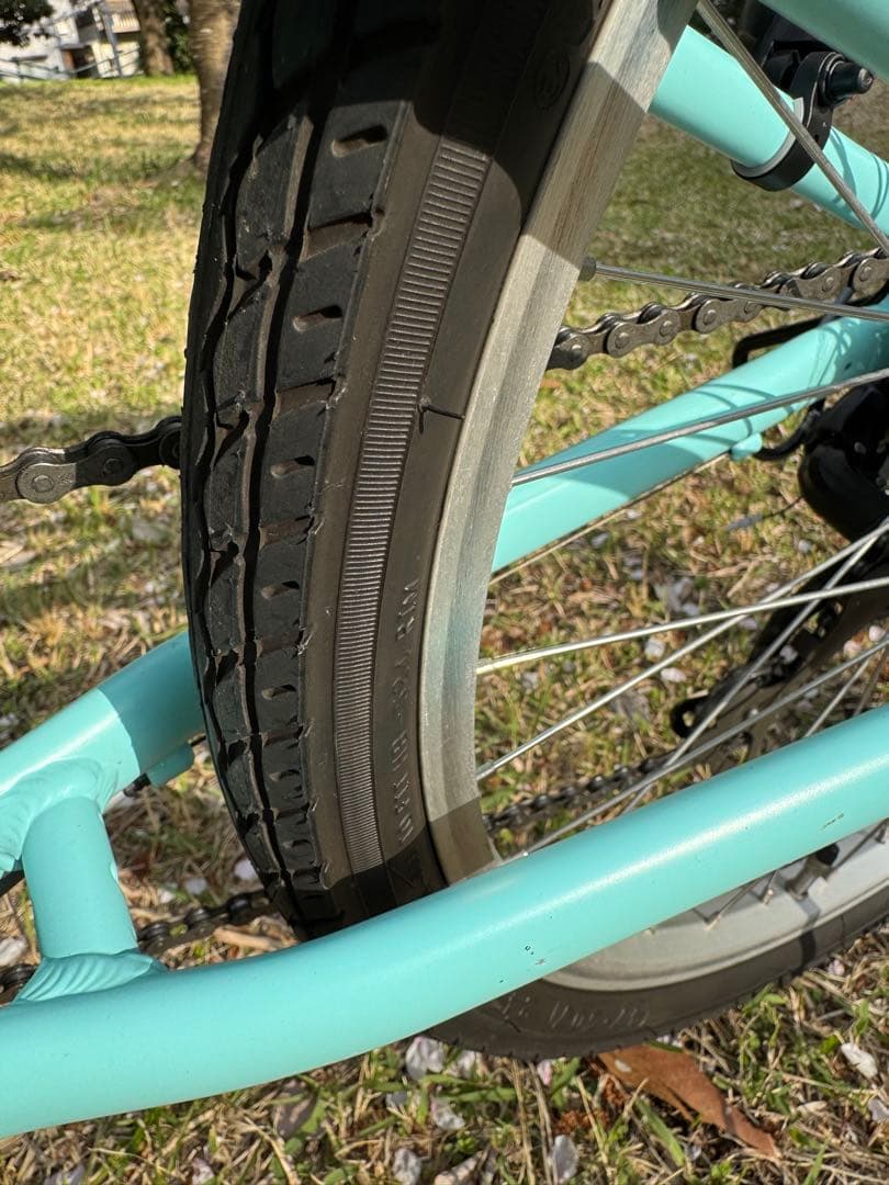 子供用自転車 水色 24インチ　コーダーブルーム美品