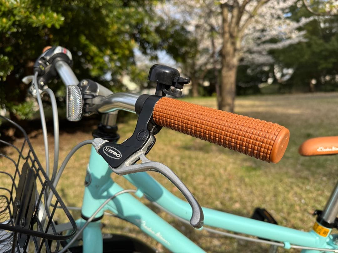 子供用自転車 水色 24インチ　コーダーブルーム美品