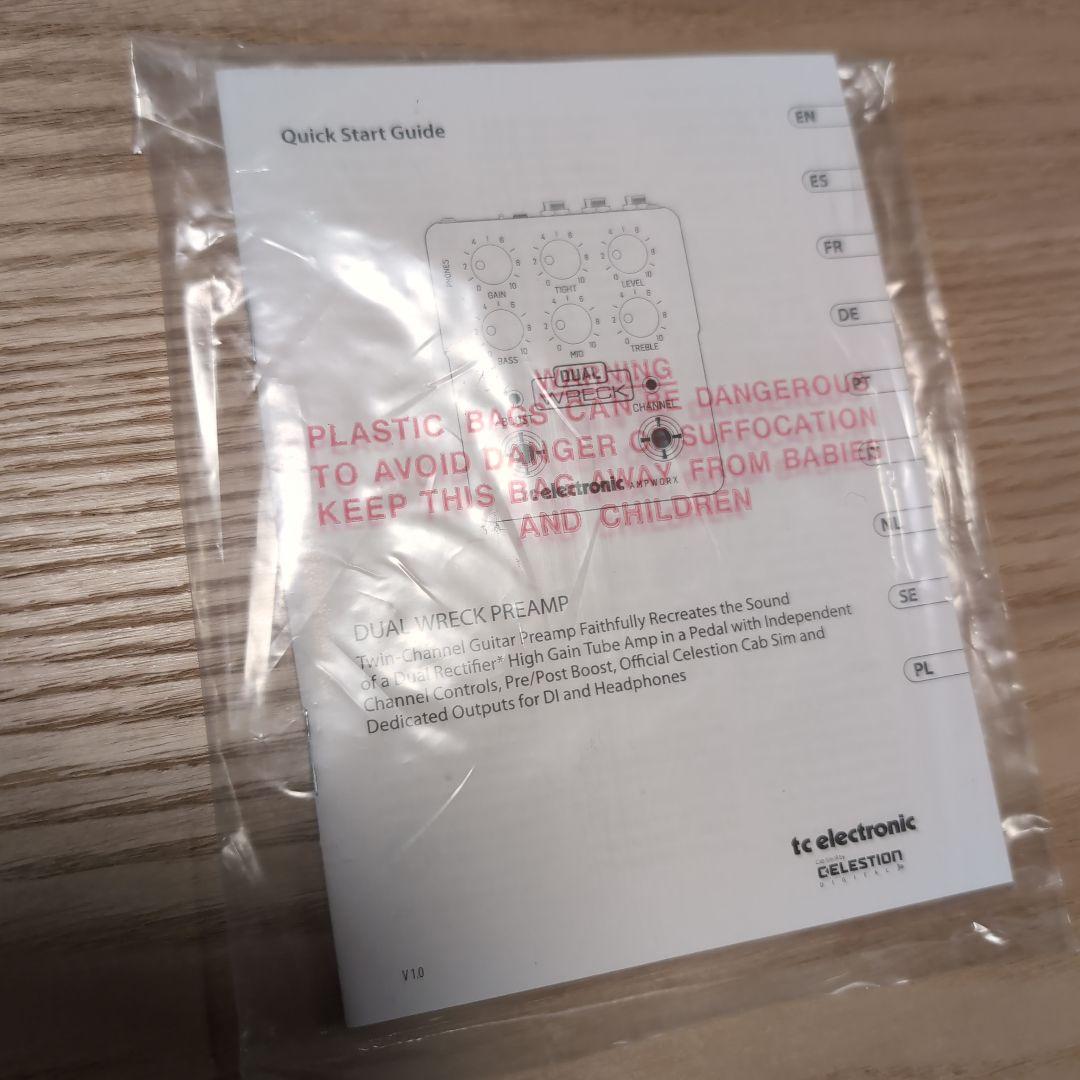 ギター TC ELECTRONIC DUAL WRECK PREAMP