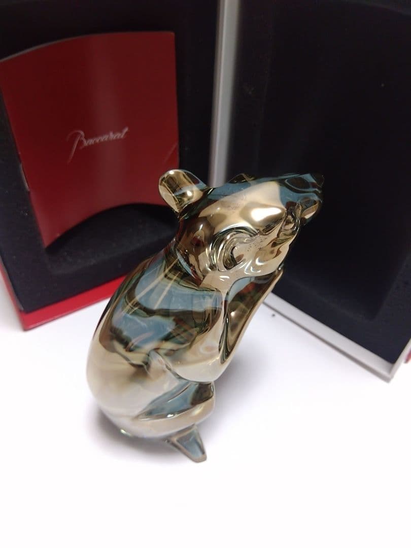 Baccarat　干支　ネズミ　GOLD