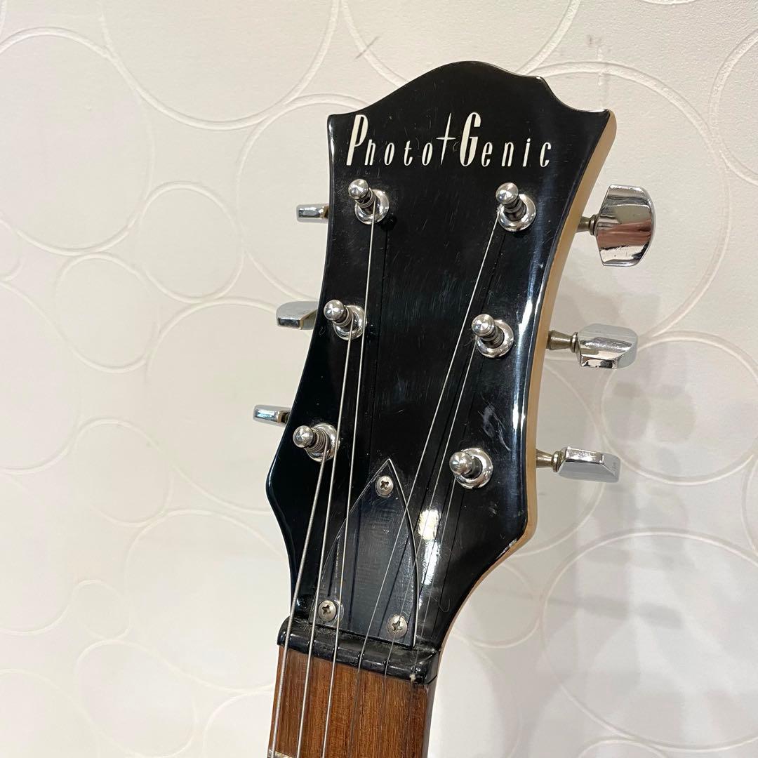 【Photogenic】ミニエレキギター アンプ内蔵 モッキンバード hide